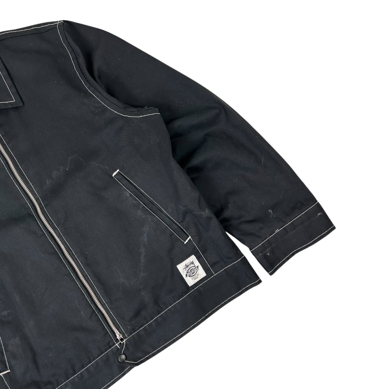 Stussy X Dickies Eisenhower Jacket Black
