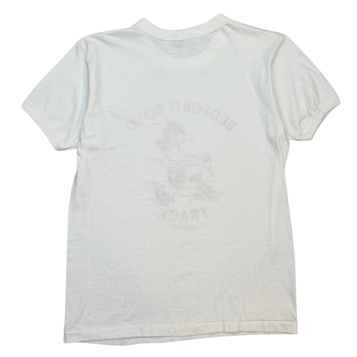Vintage Bedford Road Track Tee White