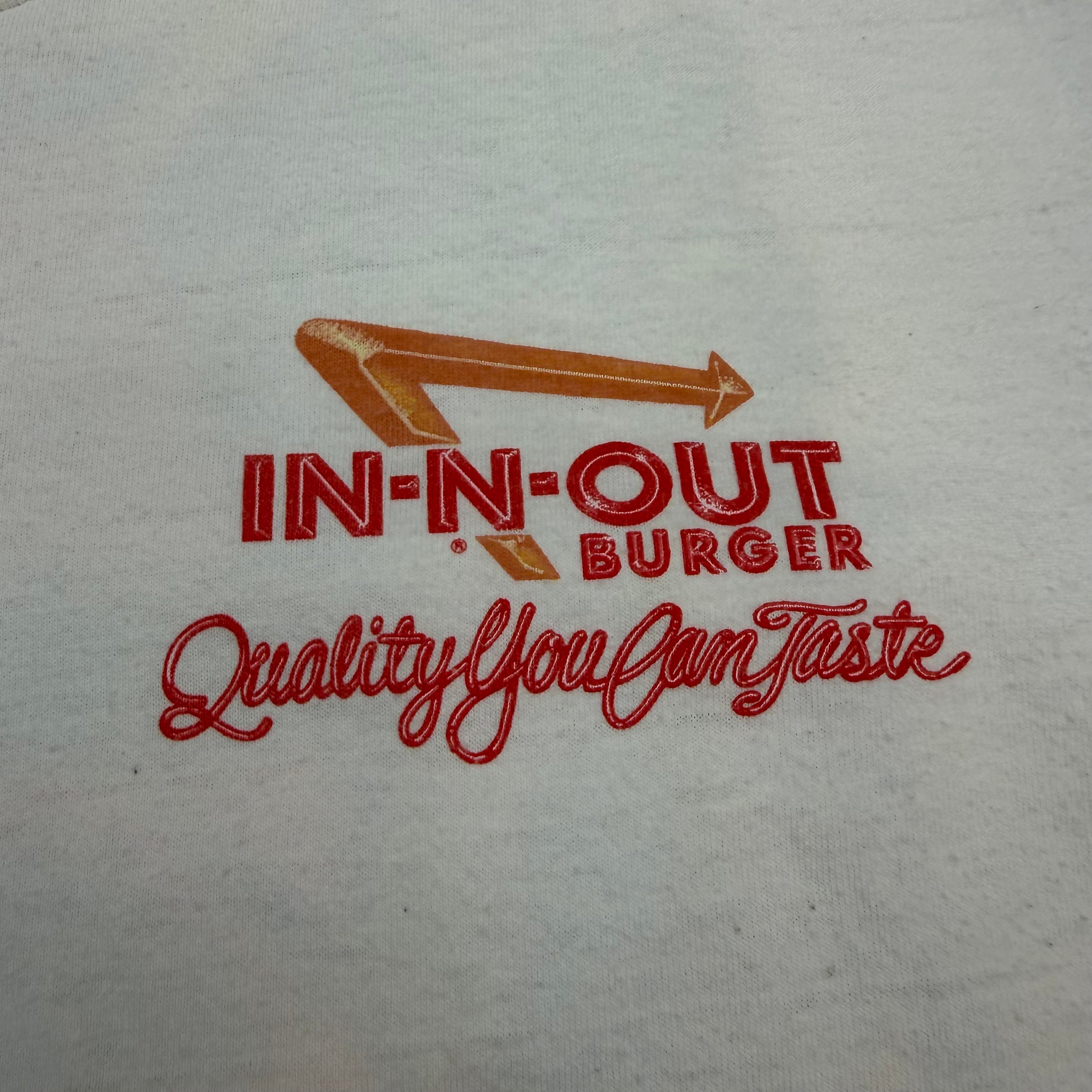 1993 In-N-Out Fuel Couple Worlds Quickest Fastest Tee White
