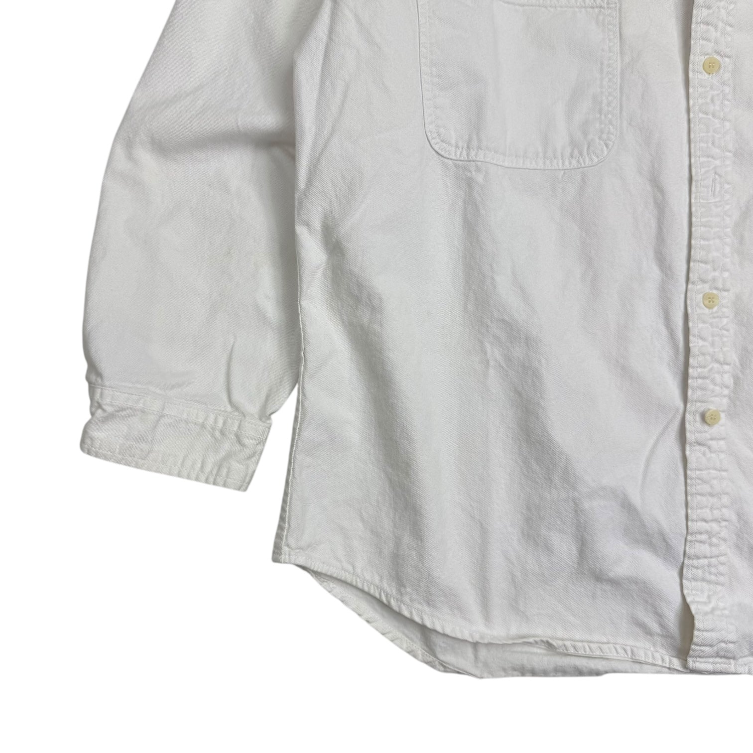 Vintage Levi’s Denim Button Up Shirt White