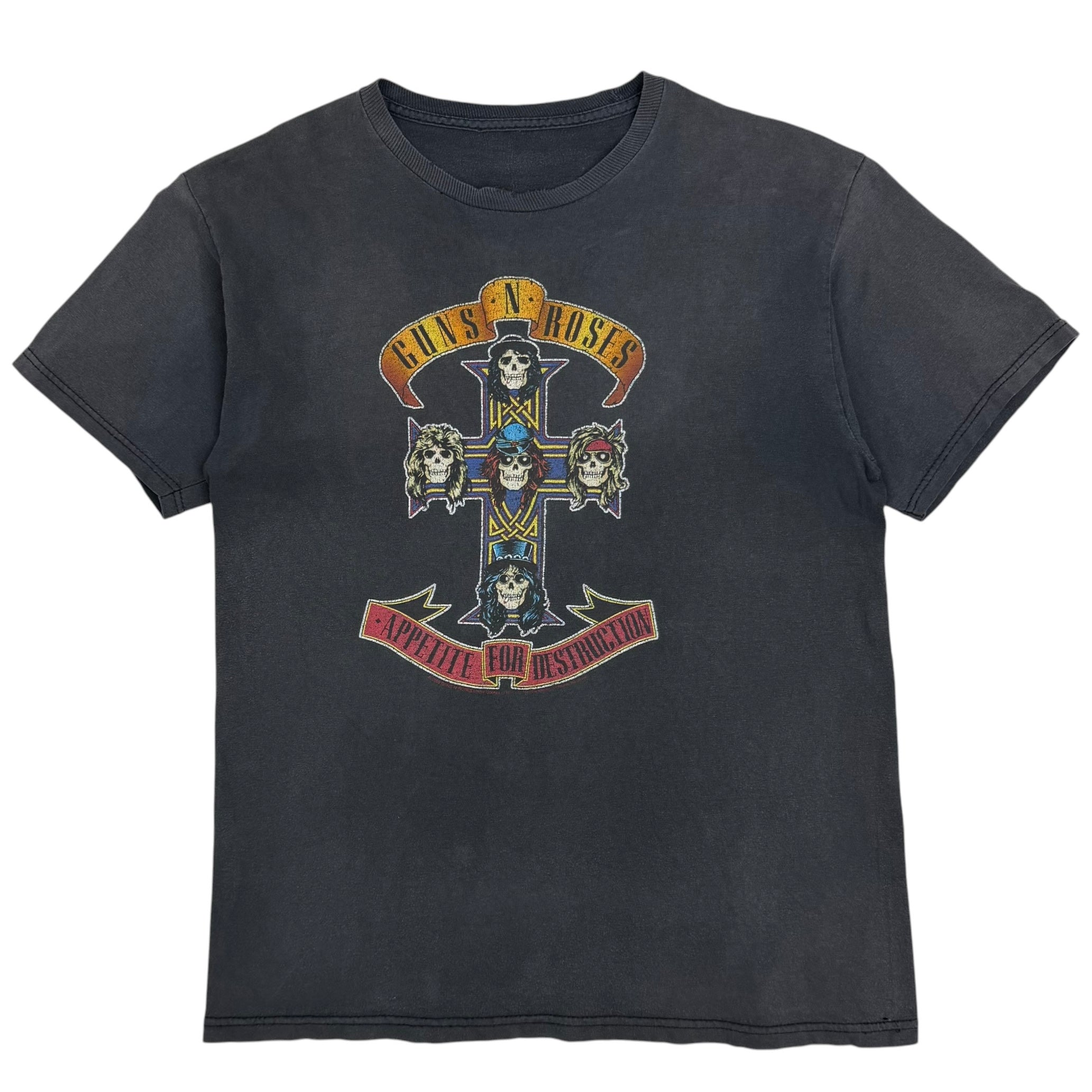 2005 Guns N’ Roses “Appetite For Destruction” Tee Faded Black