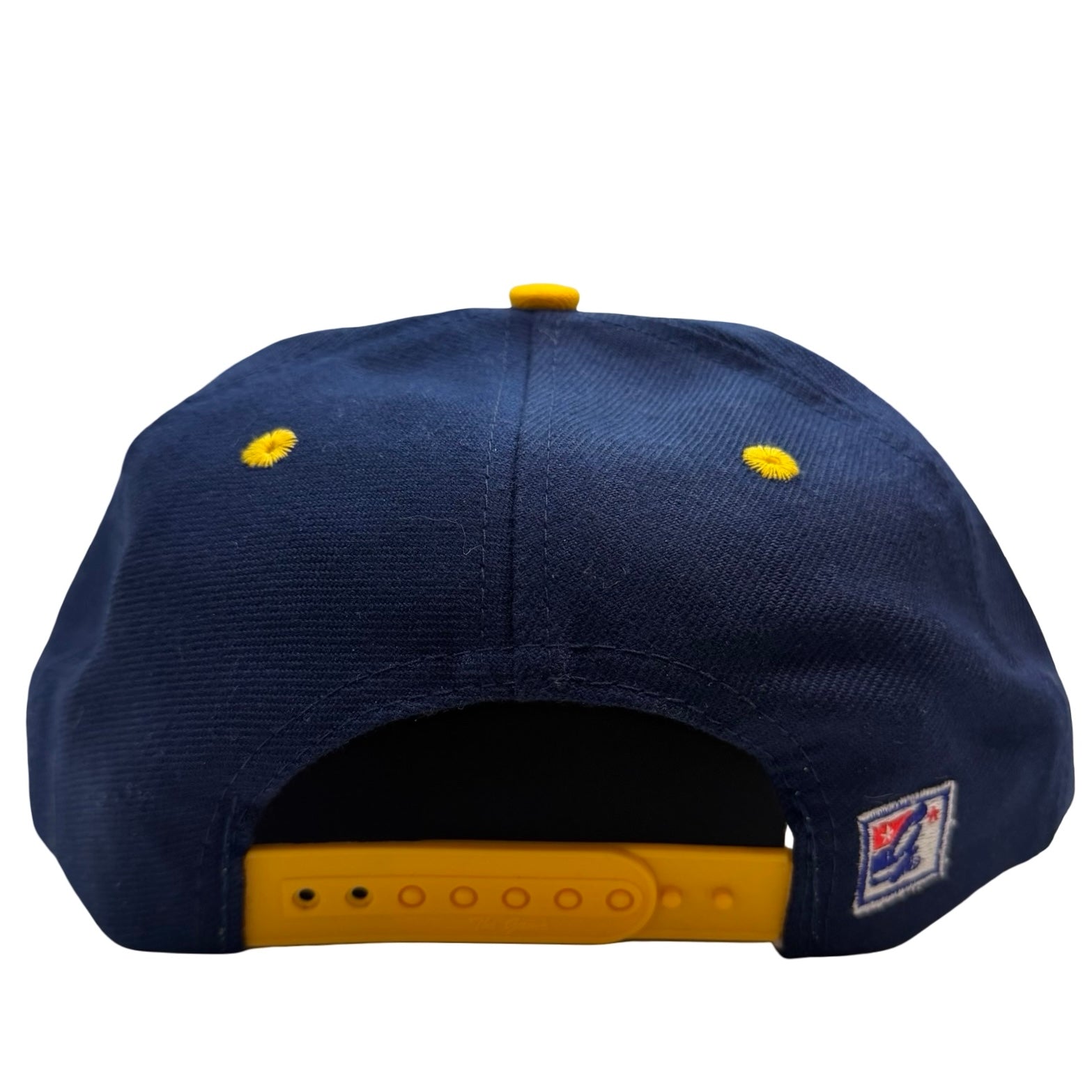 Vintage UCLA Bruins Bear Snapback Navy/Yellow