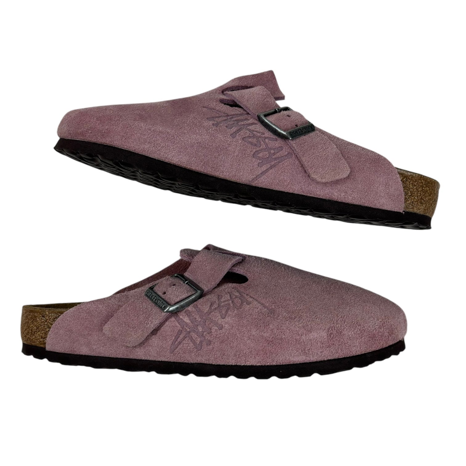 Stussy x Birkenstock Boston Clog Dusty Pink (2021) (Used)