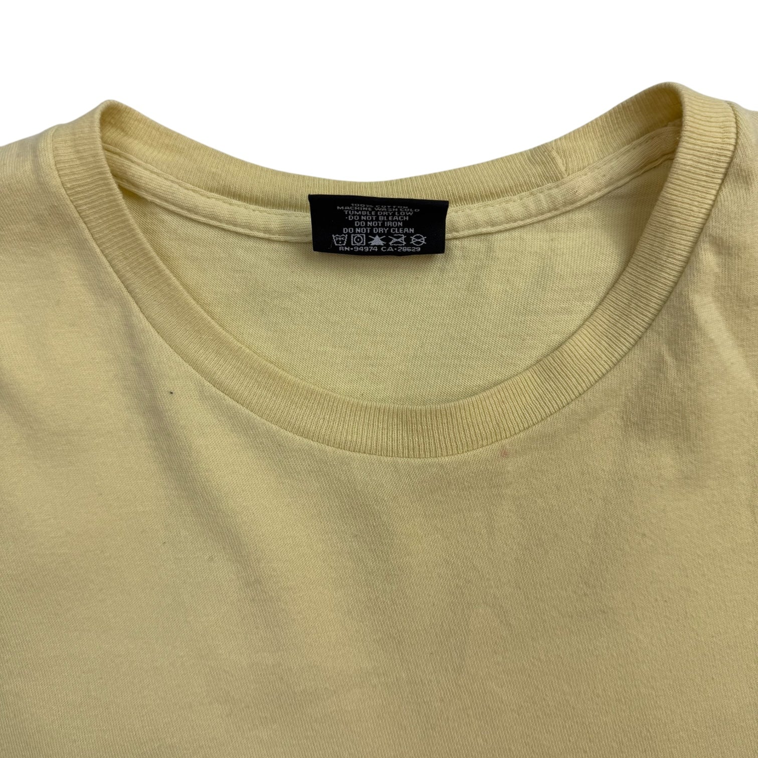 Stussy Parrots Tee Light Yellow