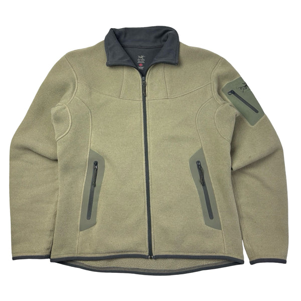 (W) Arc’teryx Polartec Covert Full-Zip Jacket Khaki