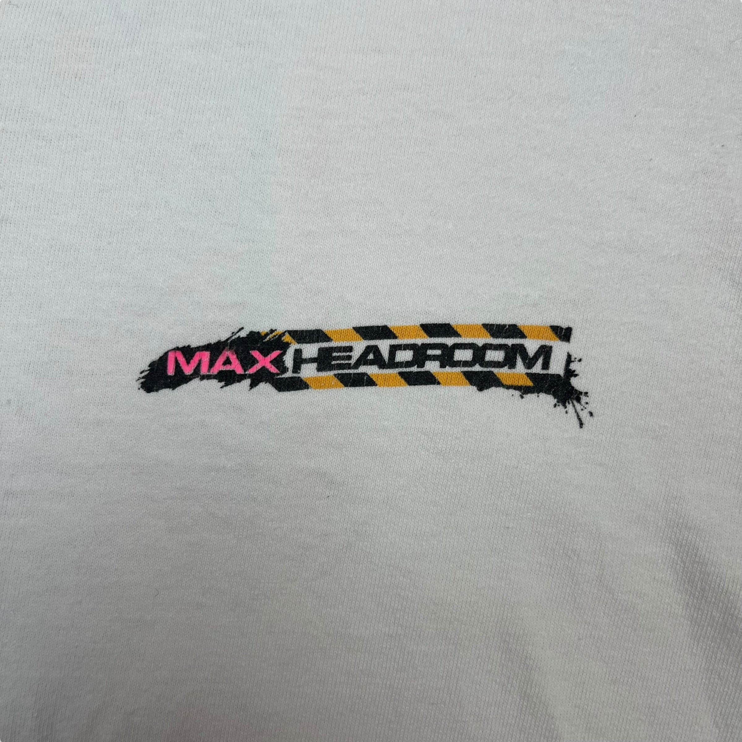 1987 Max Headroom Tee White