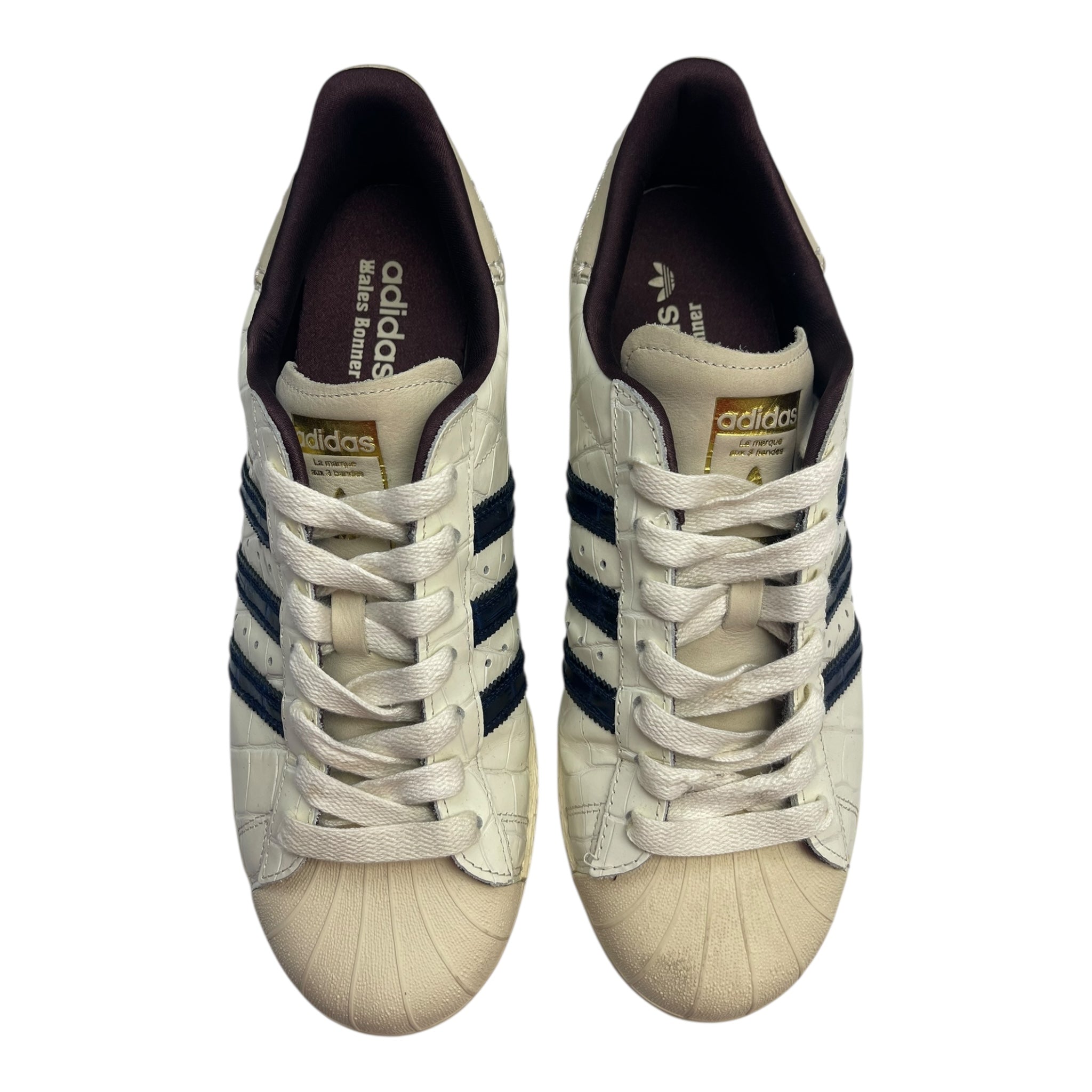 Adidas X Wales Bonner Superstar White Crocodile (Used)