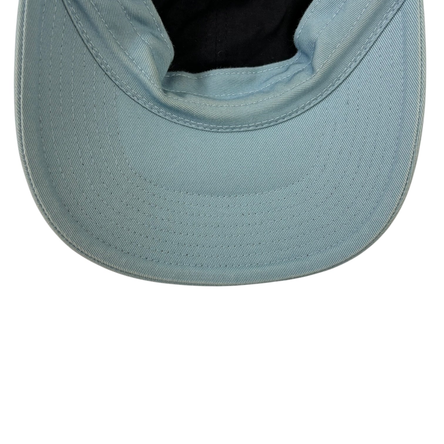 Vintage Nike Centre Swoosh StrapBack Hat Light Blue
