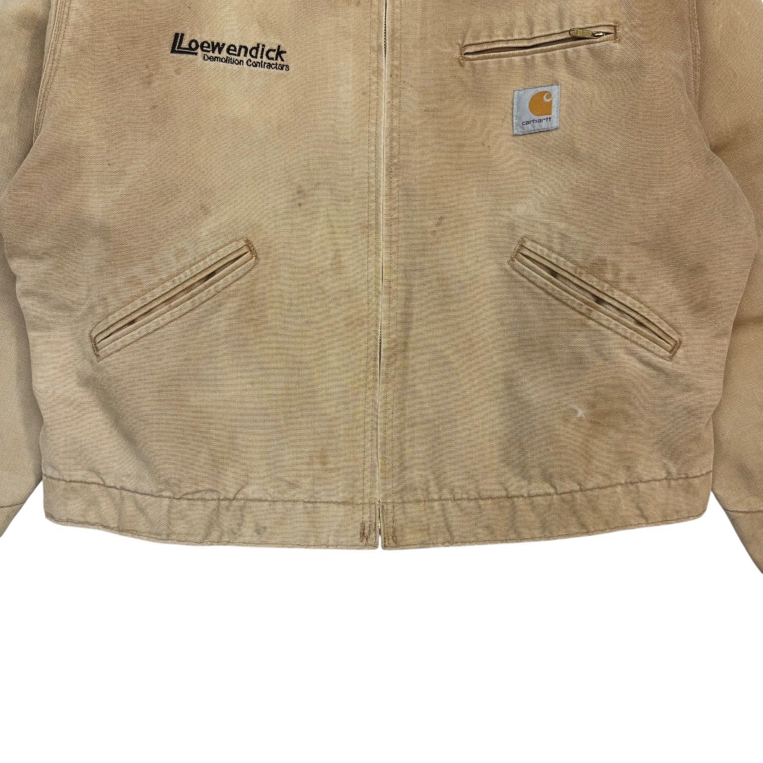 Vintage Carhartt Detroit Jacket Tan
