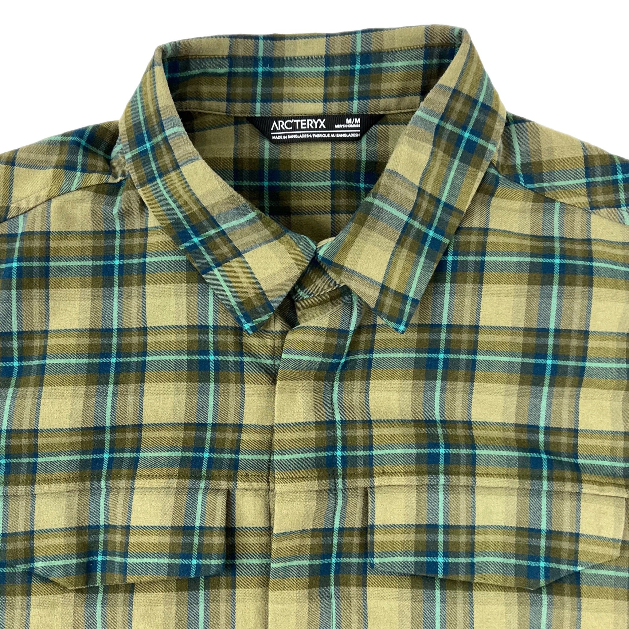 Arx’teryx Gryson Button Up Shirt Checkered Green/Teal