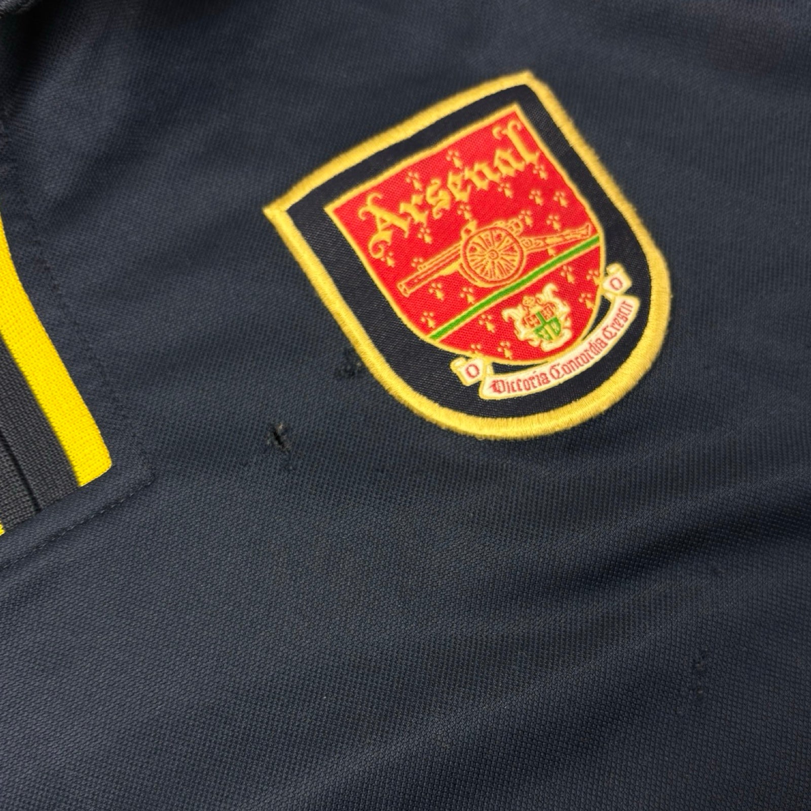 2002 Nike Arsenal F.C. Third/Away Soccer Jersey Navy