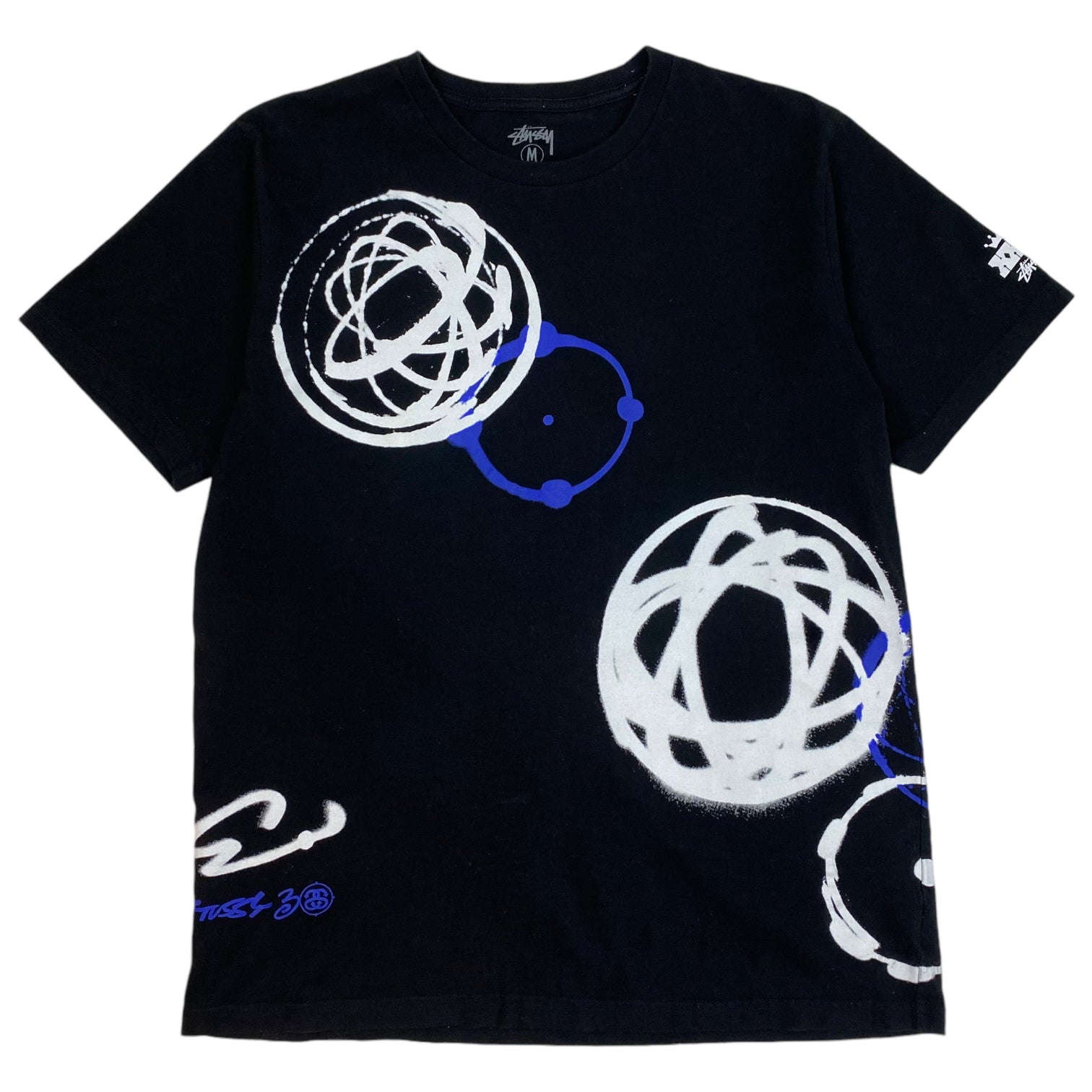 Stüssy x Futura 30th Anniversary T-Shirt Black