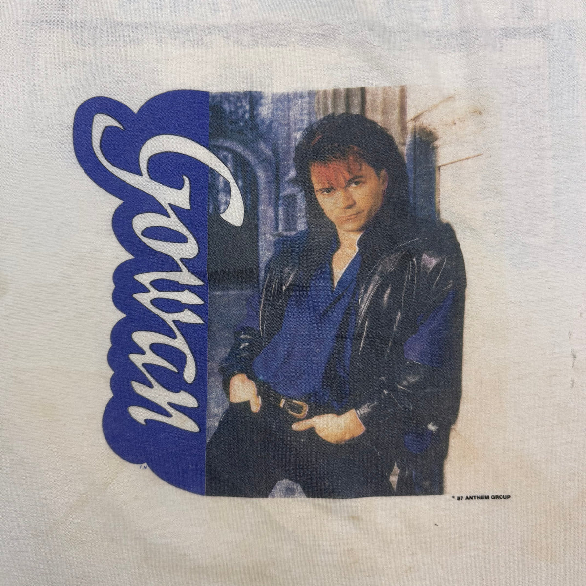 1987 Lawrence Gowan Great Dirty World Tour Tee