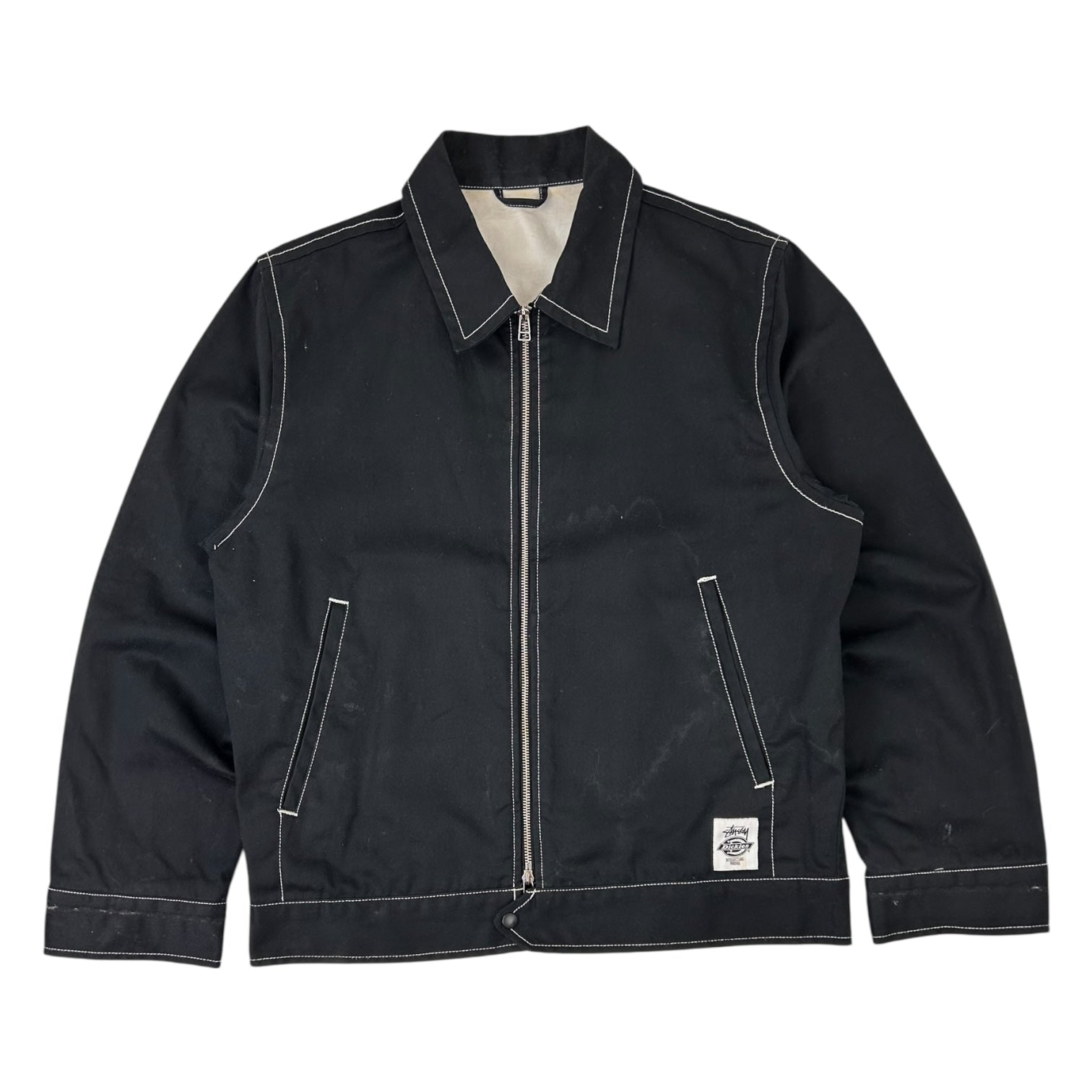 Stussy X Dickies Eisenhower Jacket Black
