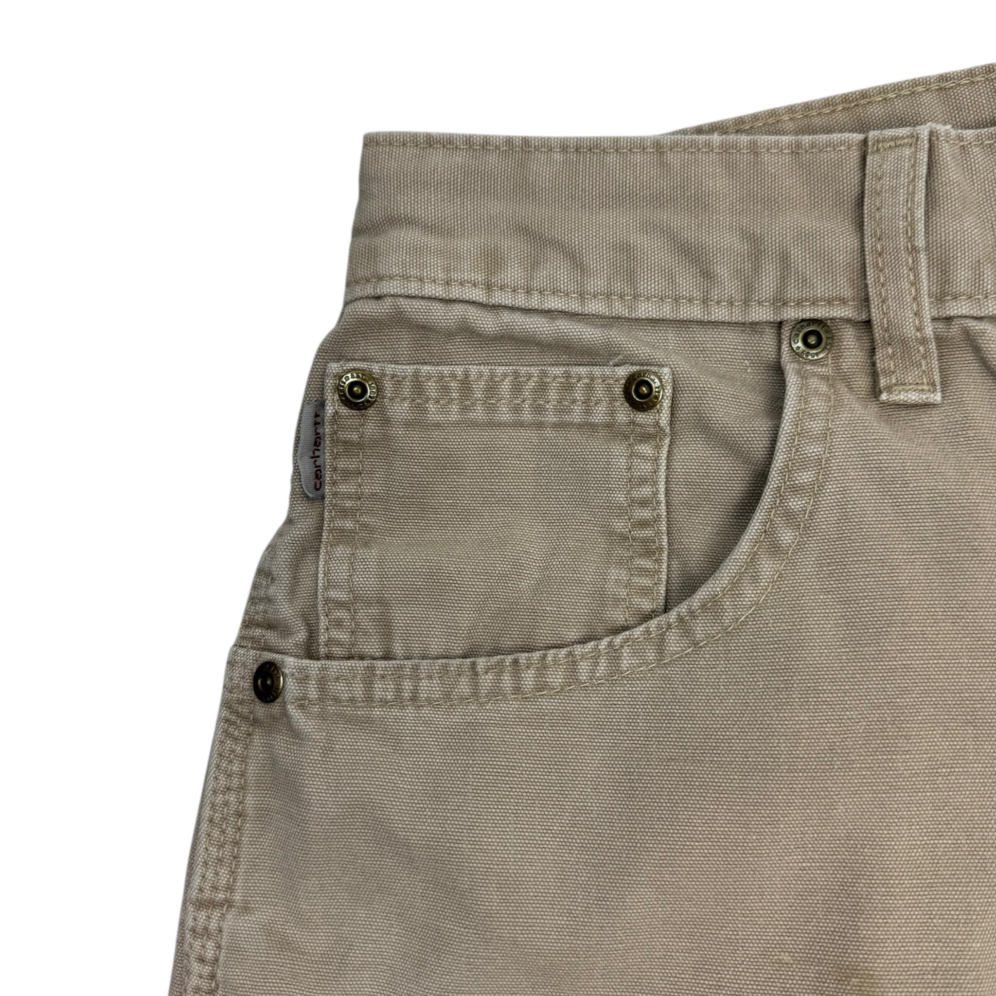 Carhartt Light Tan Carpenter Bottoms