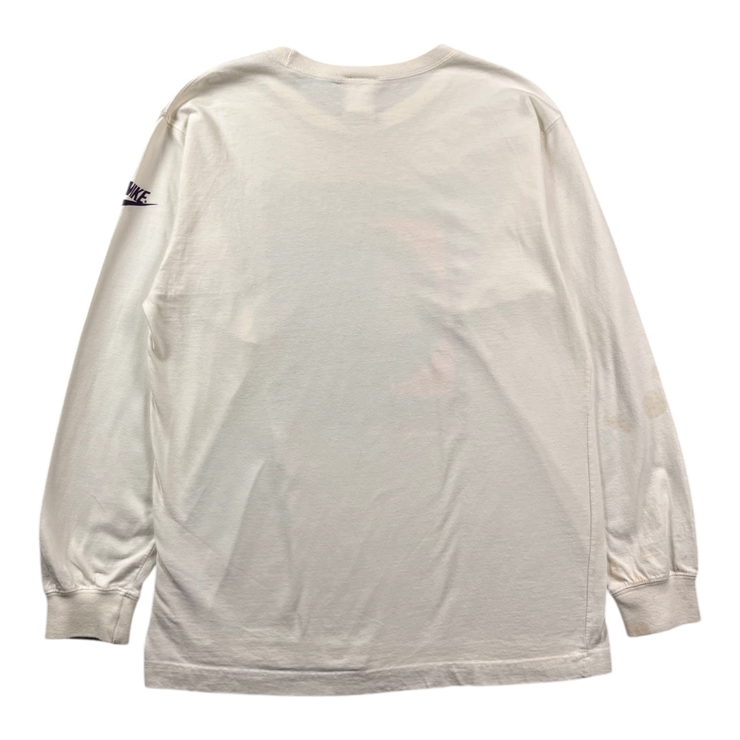 Vintage Nike Challenge Court Tennis Long Sleeve Tee White