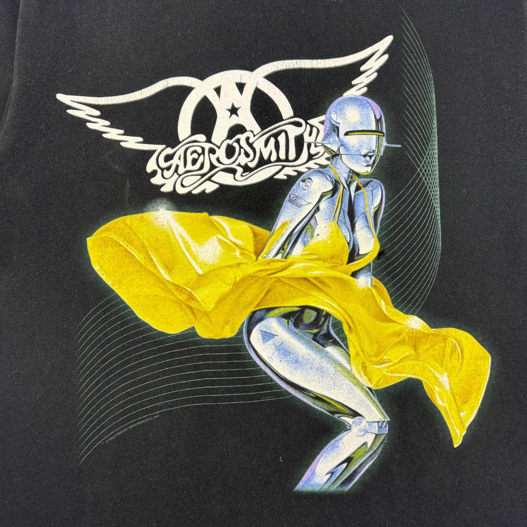 2001 Aerosmith Sorayama “Just Push Play” Tour T-Shirt