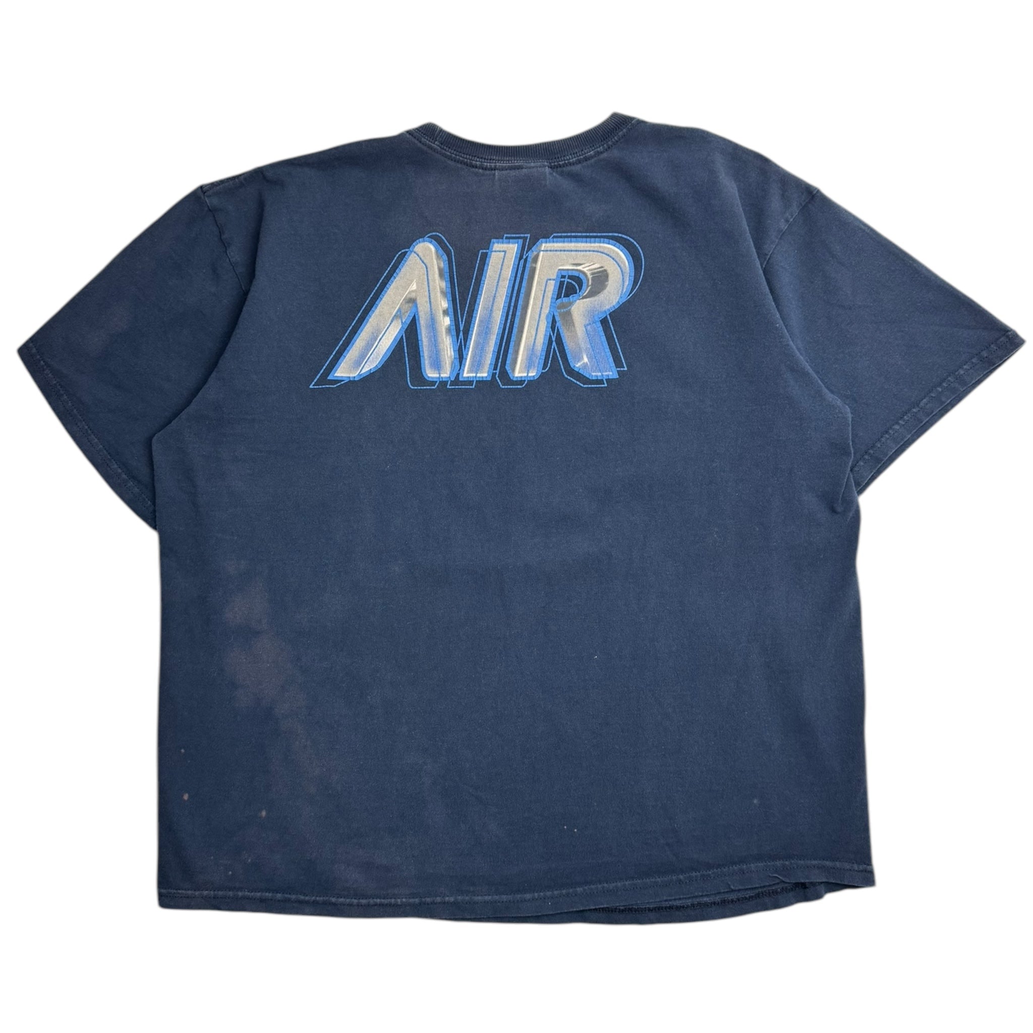 Vintage Y2K Nike Air T-Shirt Navy