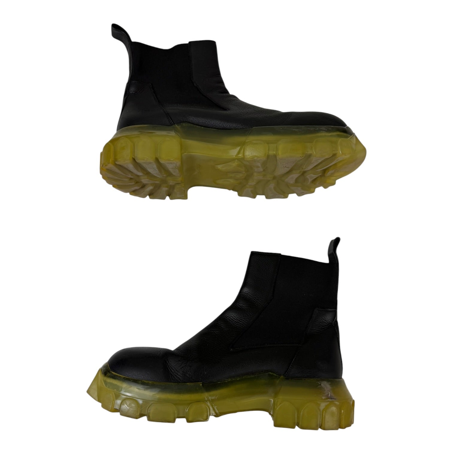 Rick Owens Bozo Tractor Beetle Chelsea Boots Black (Used)