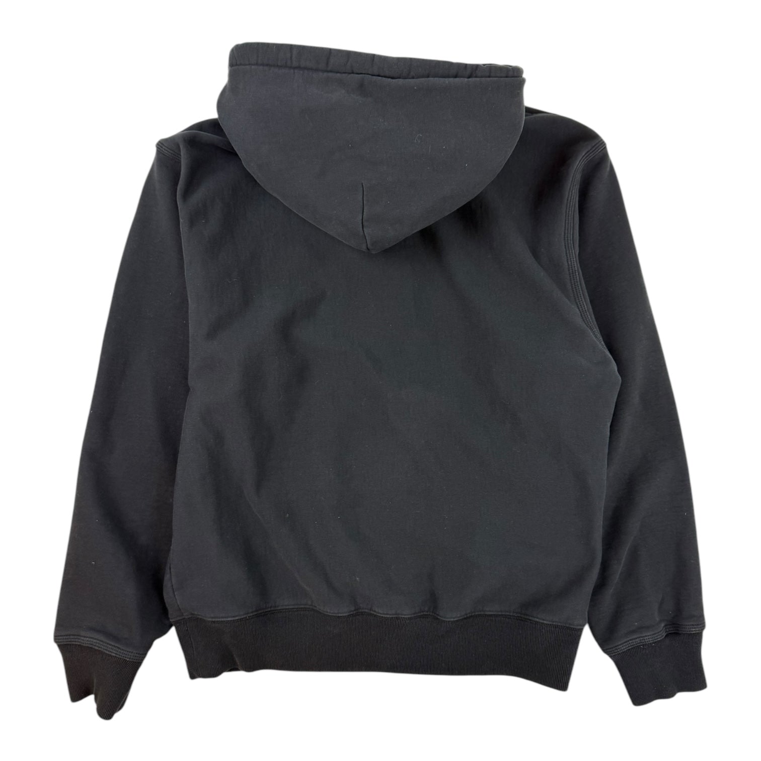 Stüssy Embroidered Stock Logo Hoodie Black