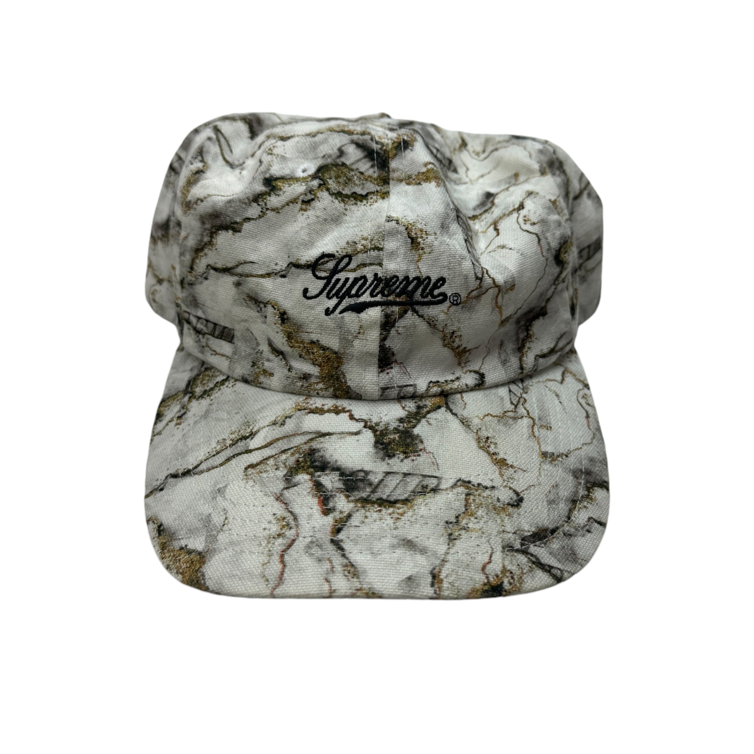 FW20 Supreme Marble Strap Back Hat