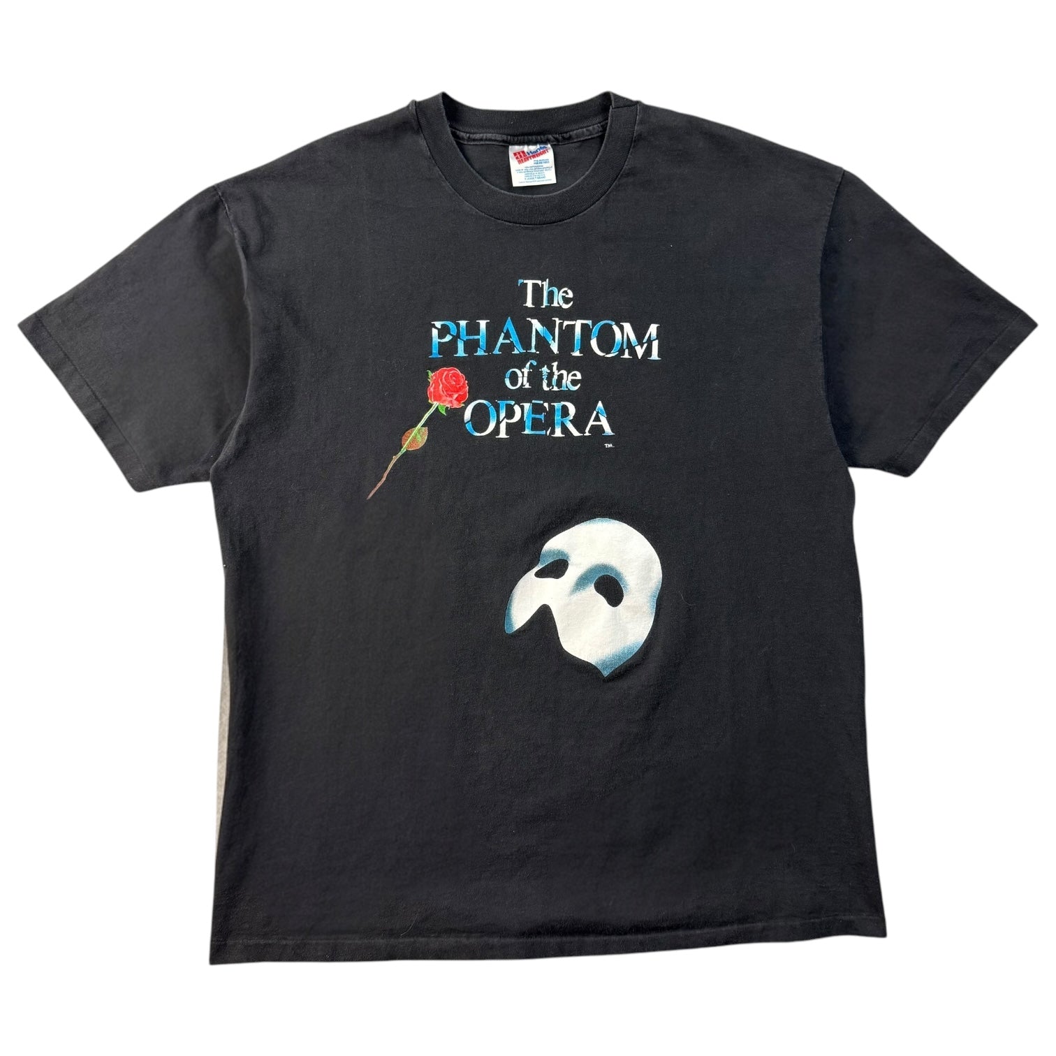 Vintage The Phantom Of The Opera Tee Black