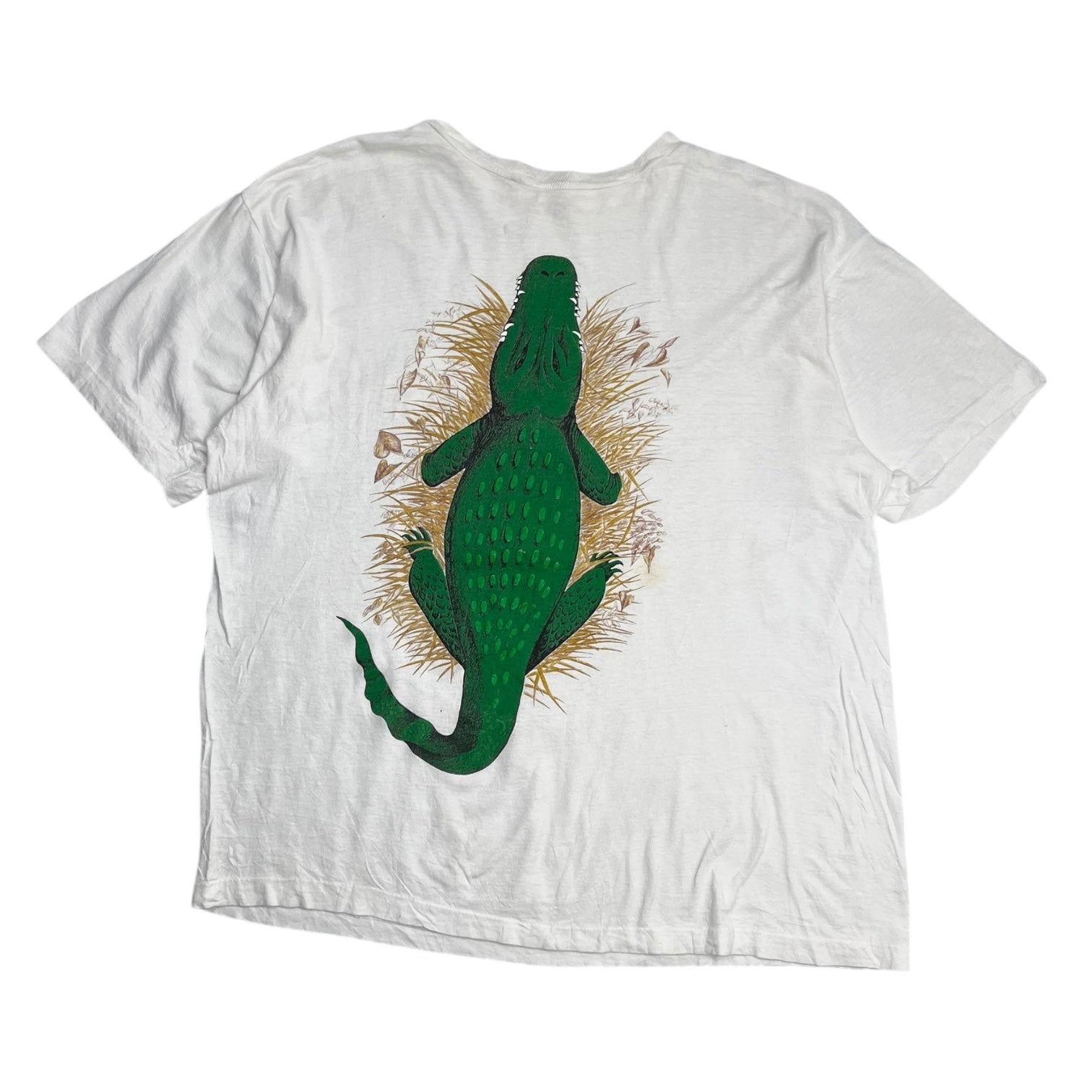 Vintage Crocodile Incognito T-Shirt White