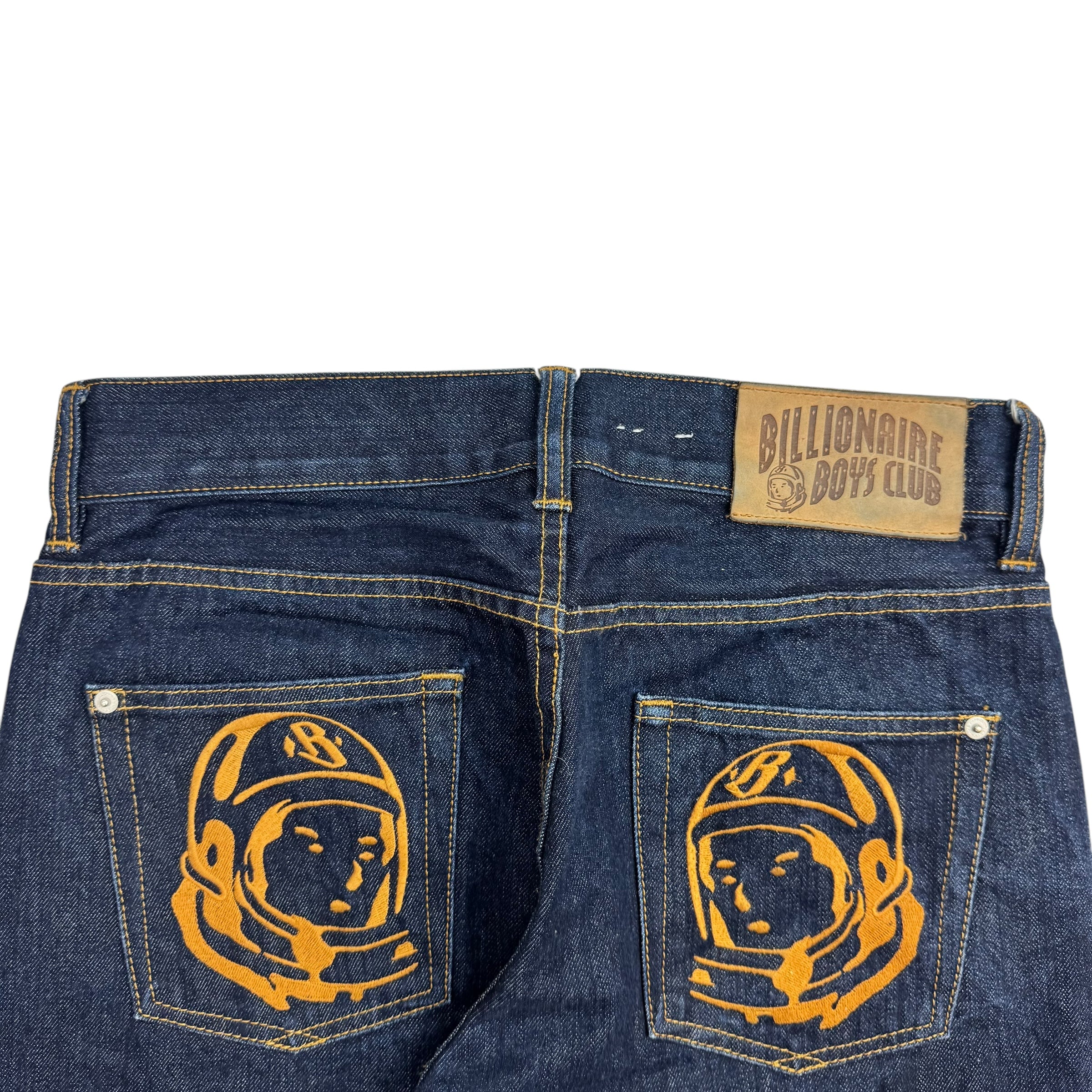 Billionaire Boys Club Raw Denim Jeans Blue