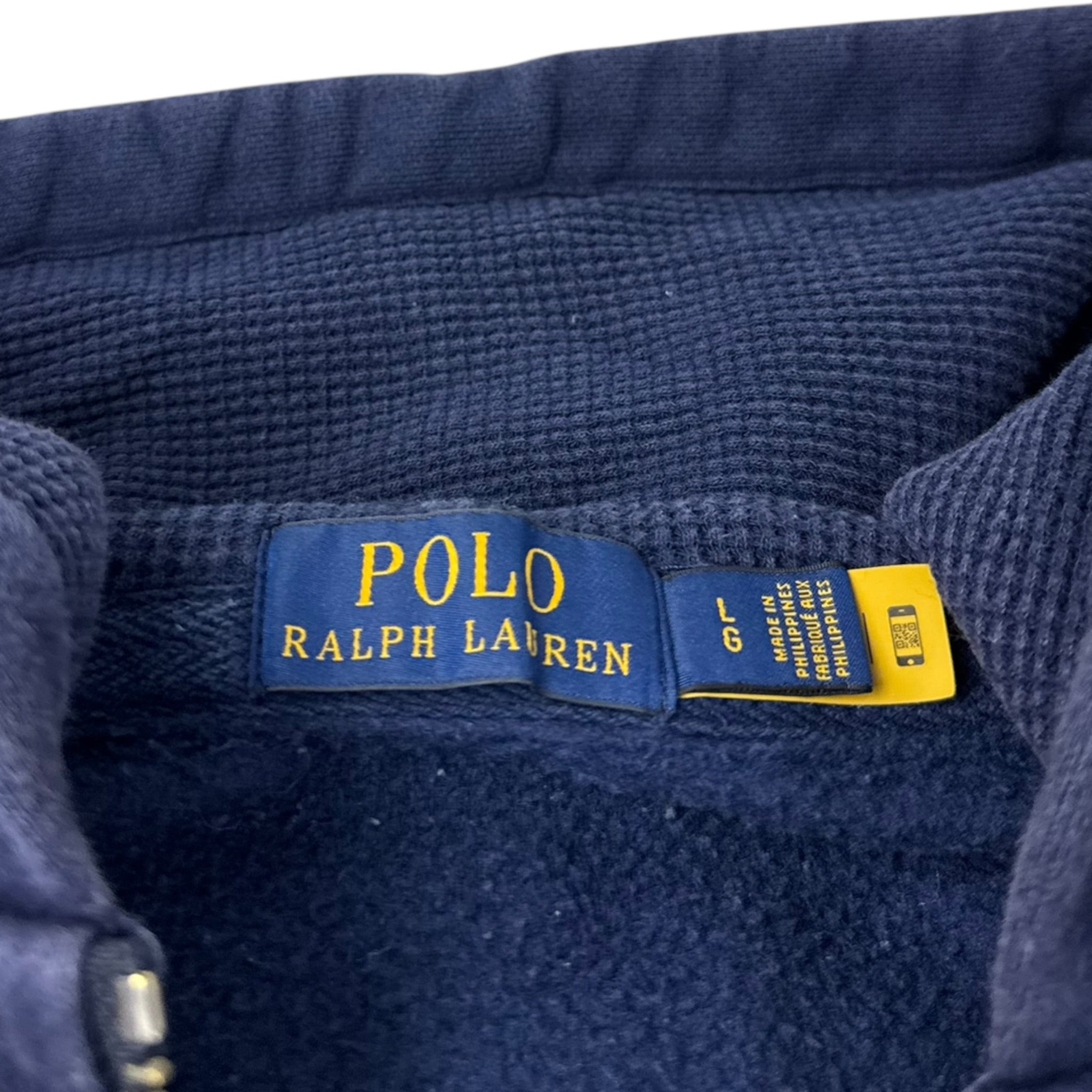 Polo Ralph Lauren Zip Up Hoodie Navy
