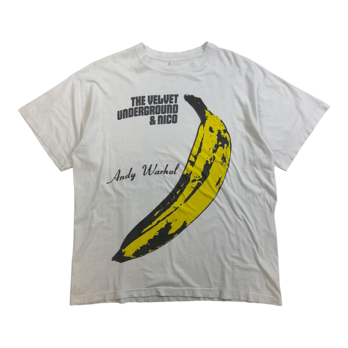 Vintage Velvet Underground Banana T-Shirt White