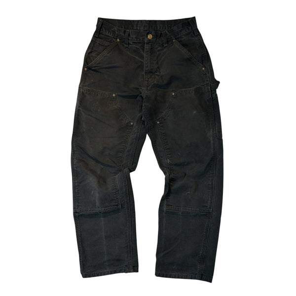 Carhartt B01 Firm Duck Double-Front Work Pants Black