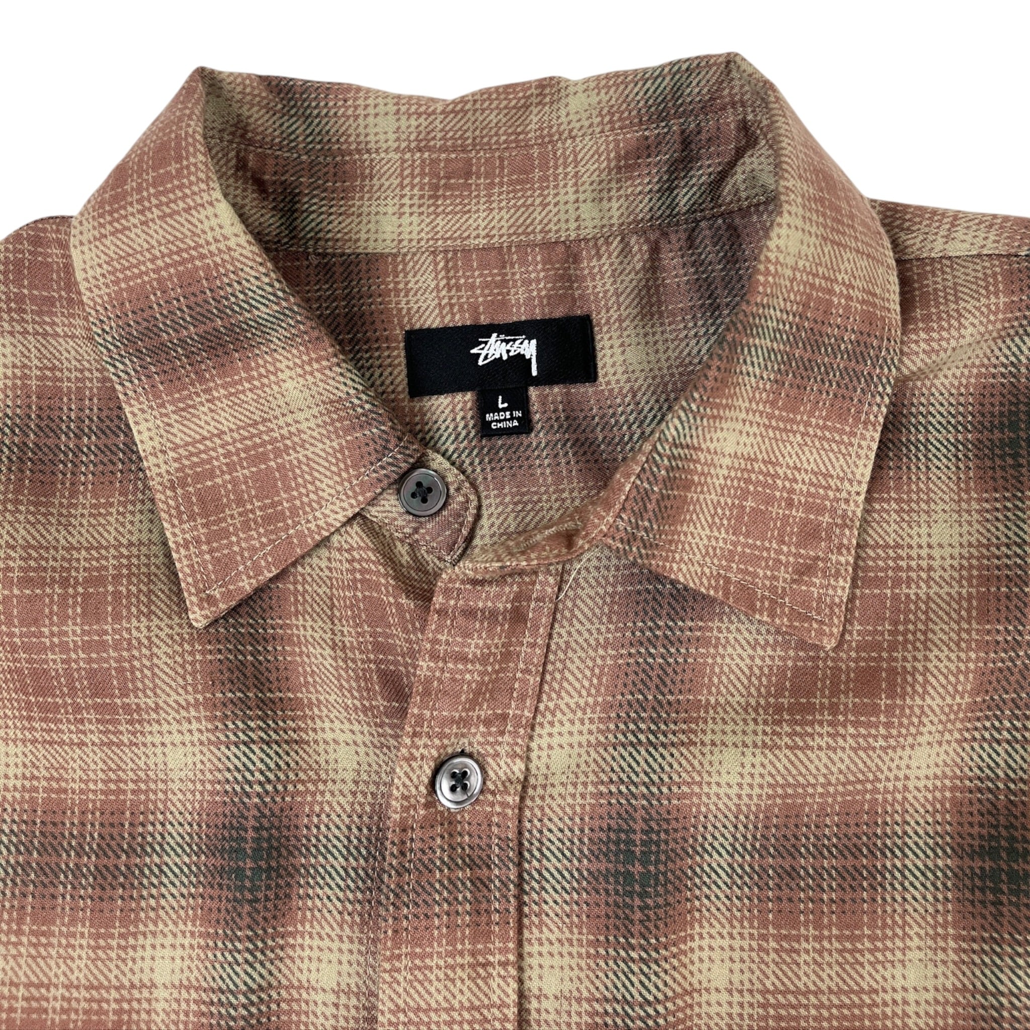 Stussy Matthew Printed Button-Up Plaid