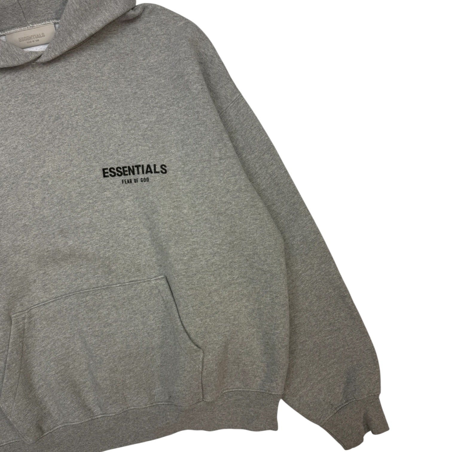 Fear Of God Essentials Hoodie Grey