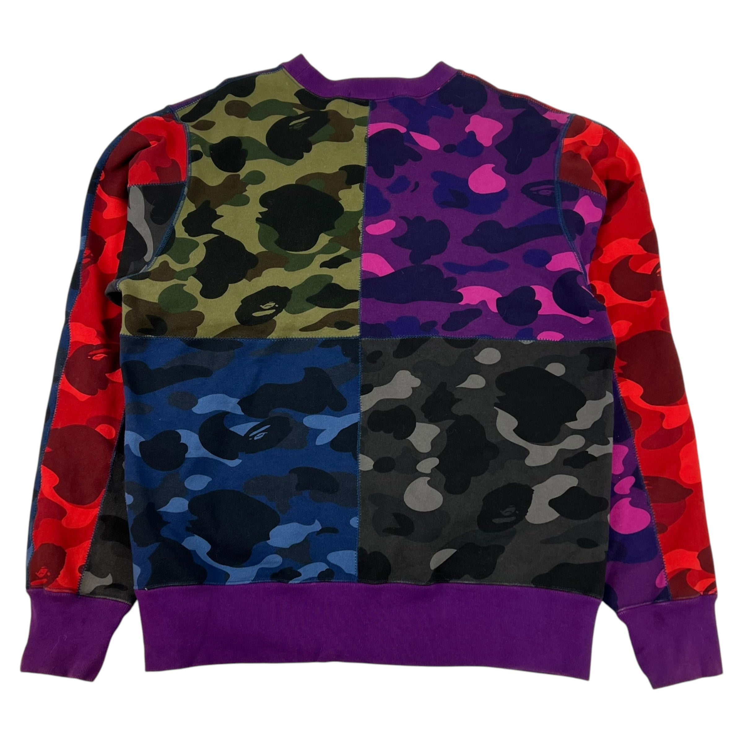 BAPE Shark Mix Camo Sweatshirt