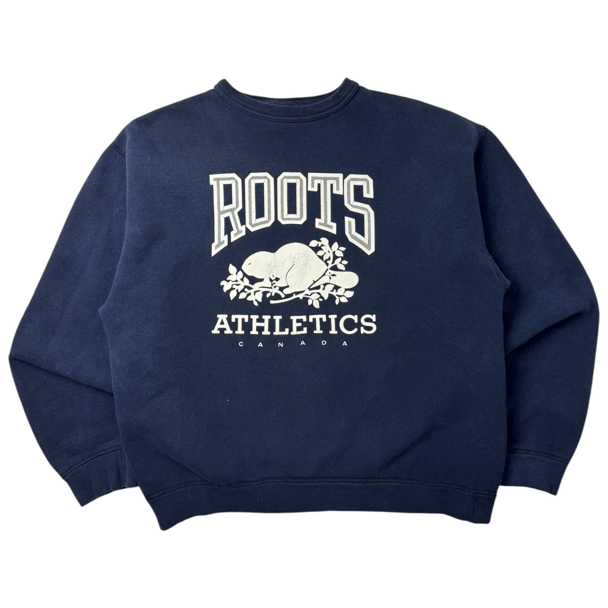 Vintage Roots Athletics Crewneck Dark Navy