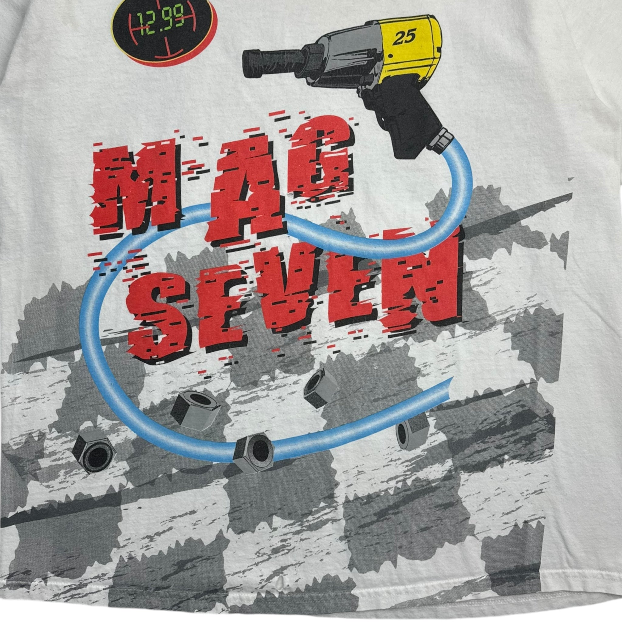 Vintage Mag Seven The Difference Large Print Tee