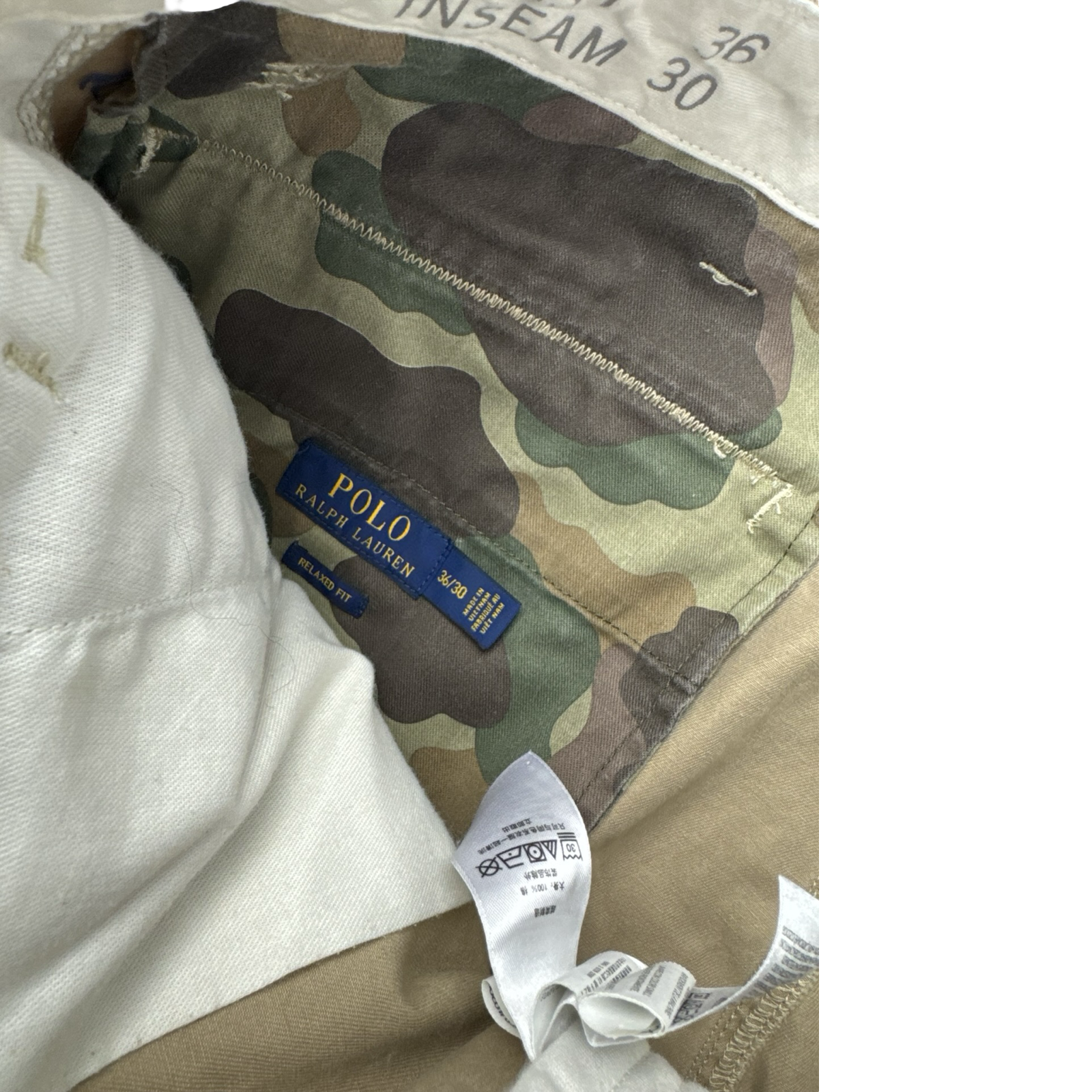 Polo Ralph Lauren Camo Accented Chino Bottoms