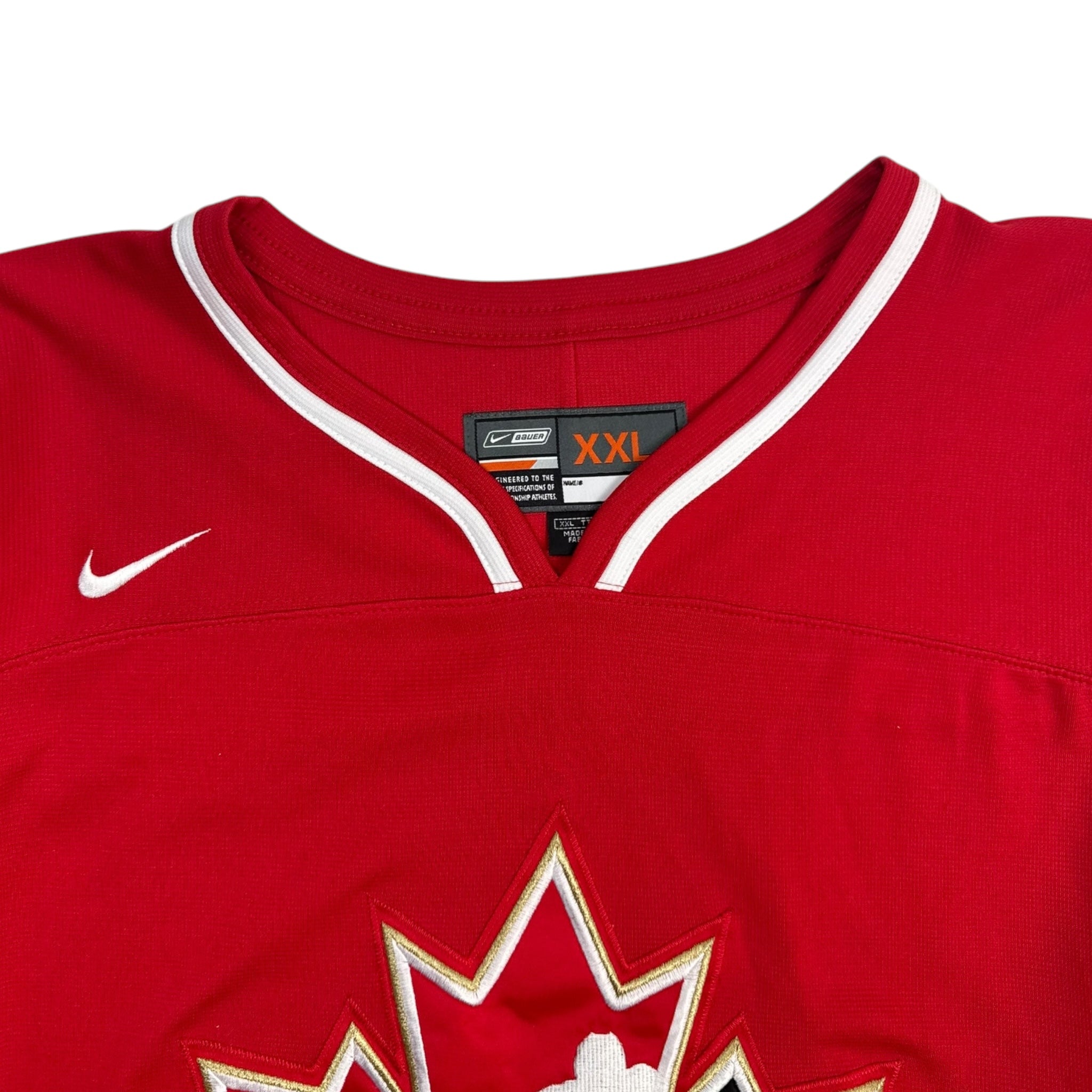 1998 Team Canada Bauer Jersey Red