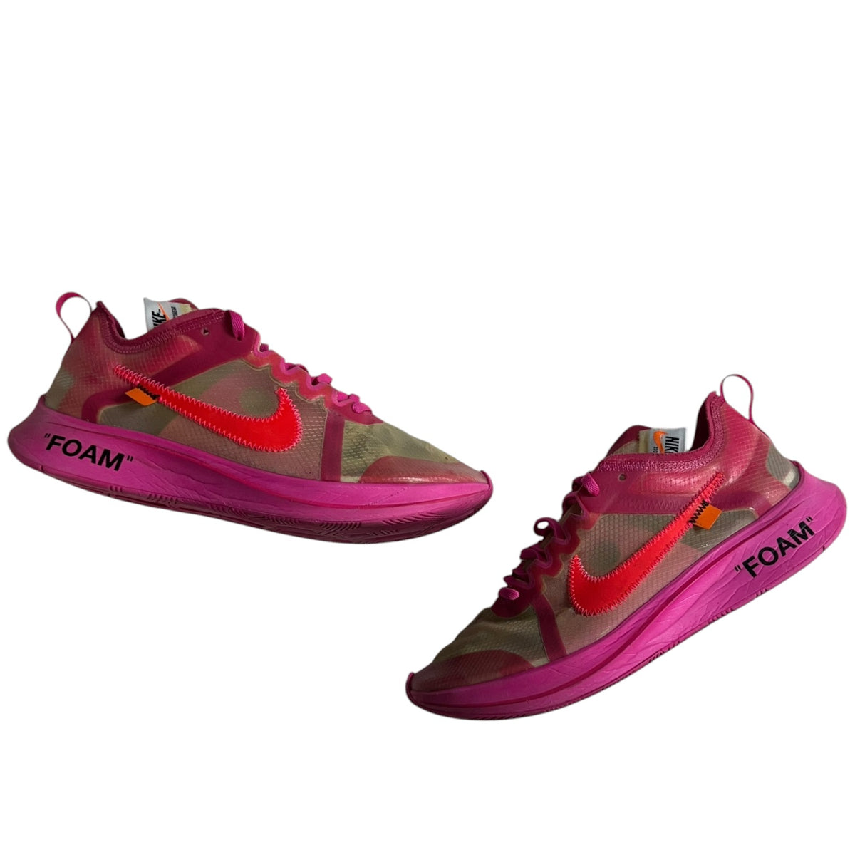 Off-White x Nike Zoom Fly SP Bright Pink