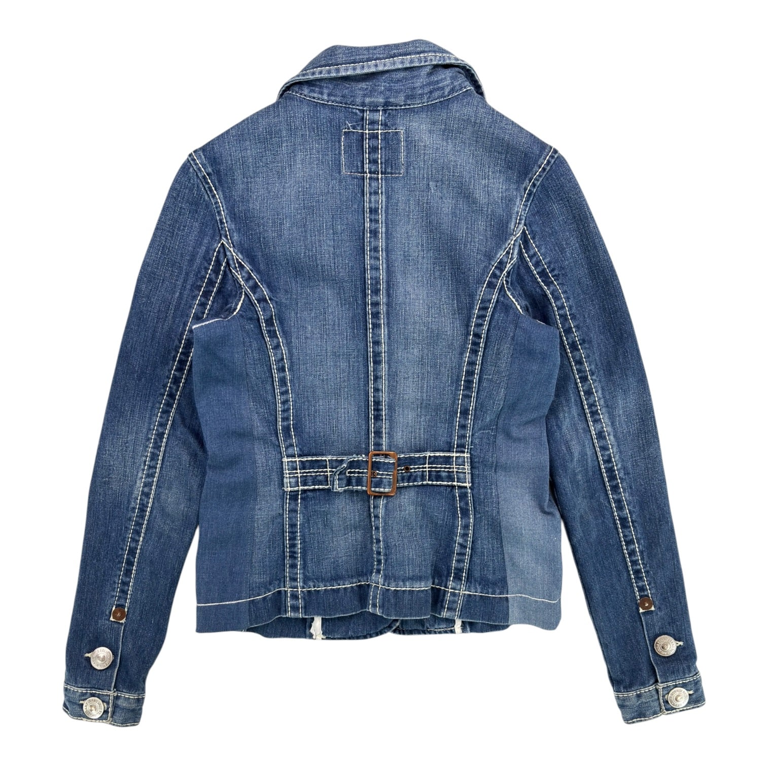(W) Y2K True Religion Denim Blazer