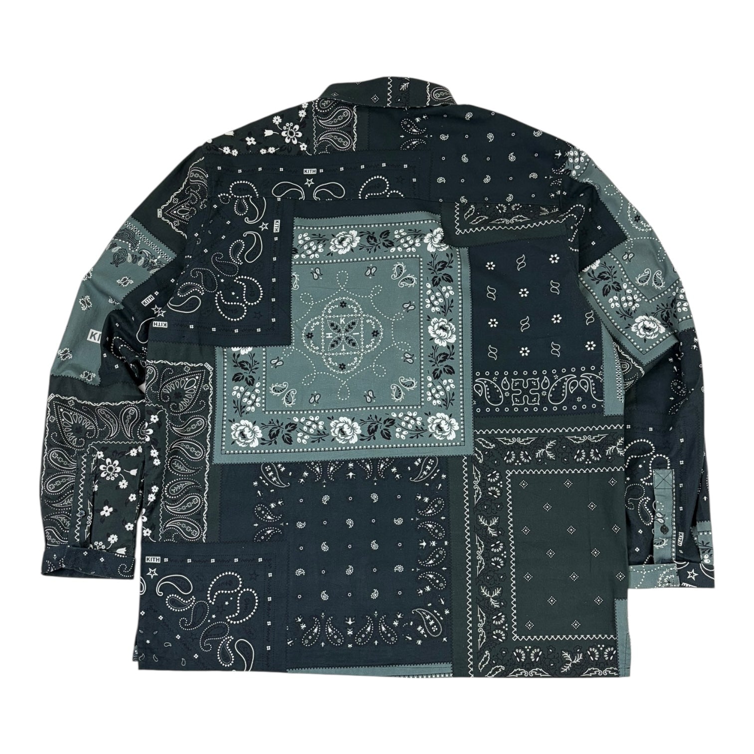 Kith Ludlow Bandana Button Up Blue