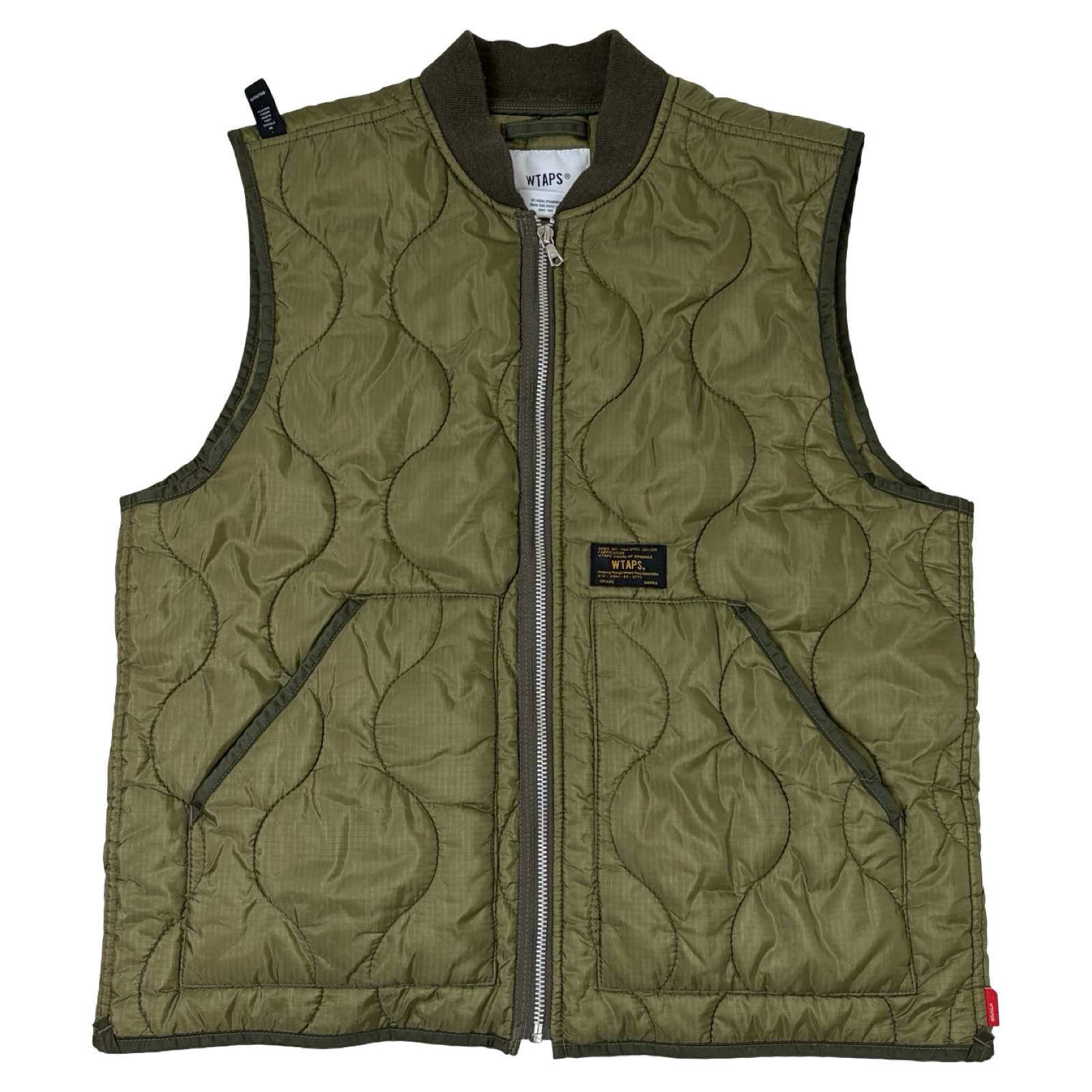 WTAPS AW17 Creeper Vest Olive