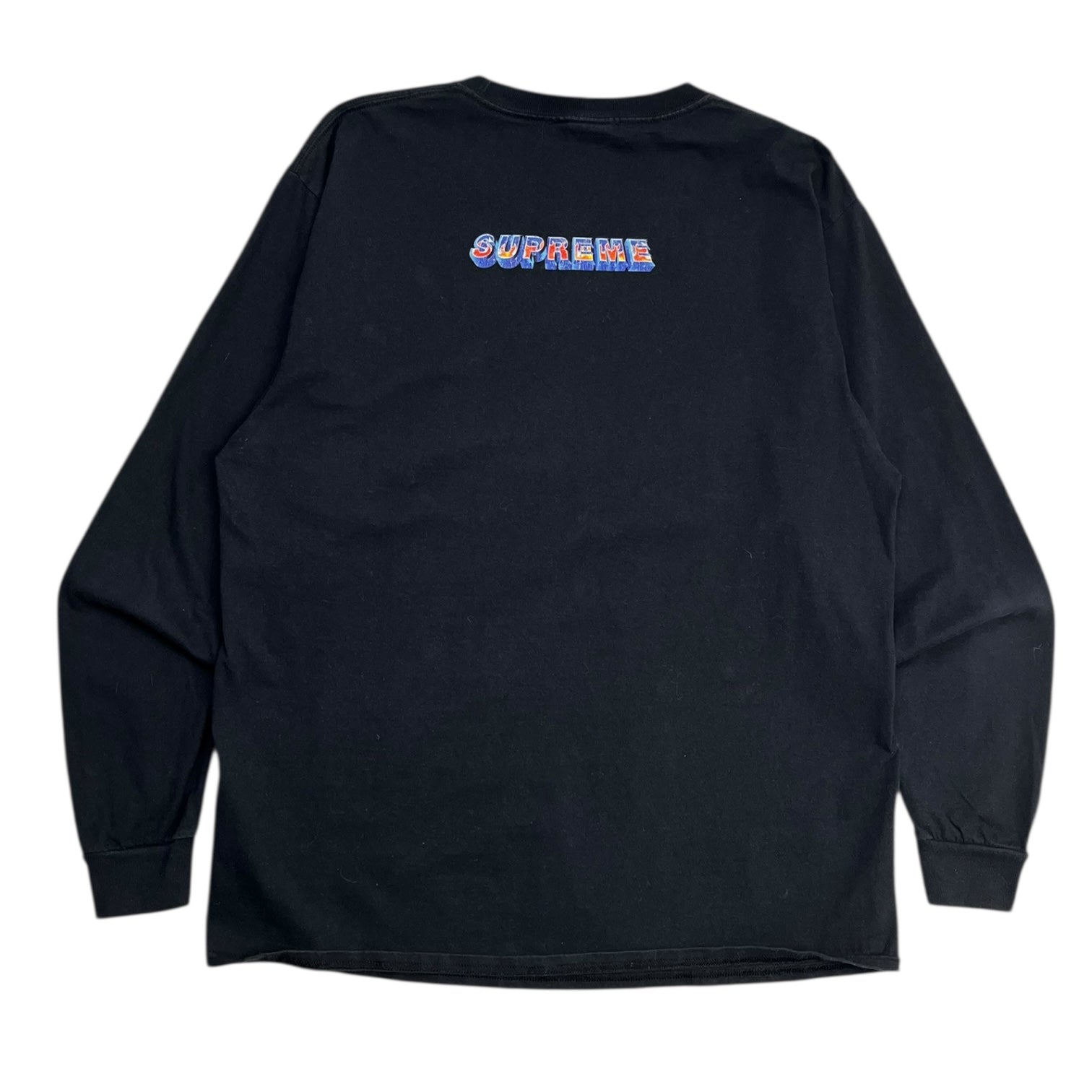 Supreme F*ck The World L/S Shirt Black