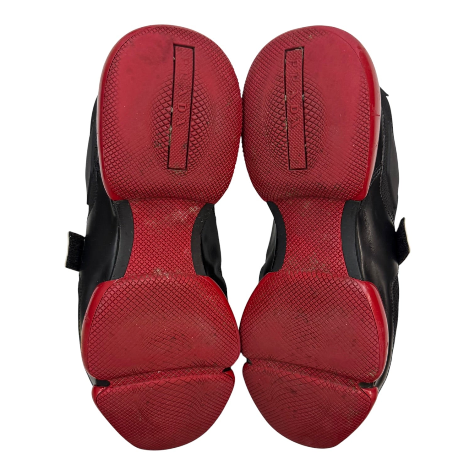 Prada Cloud Bust Contrast Velcro Black/Red (Used)