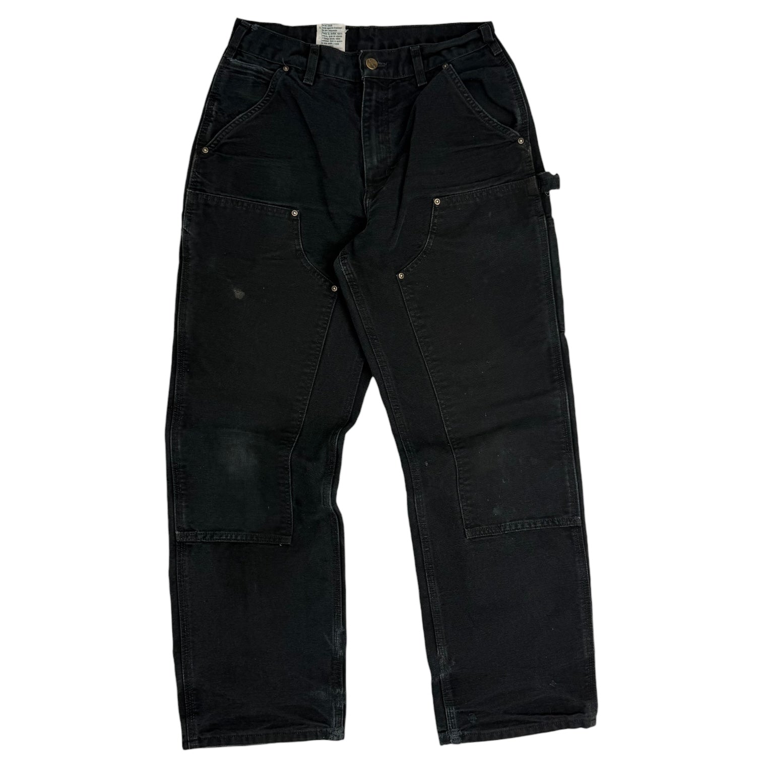 Vintage Carhartt Double Knee Pants Black