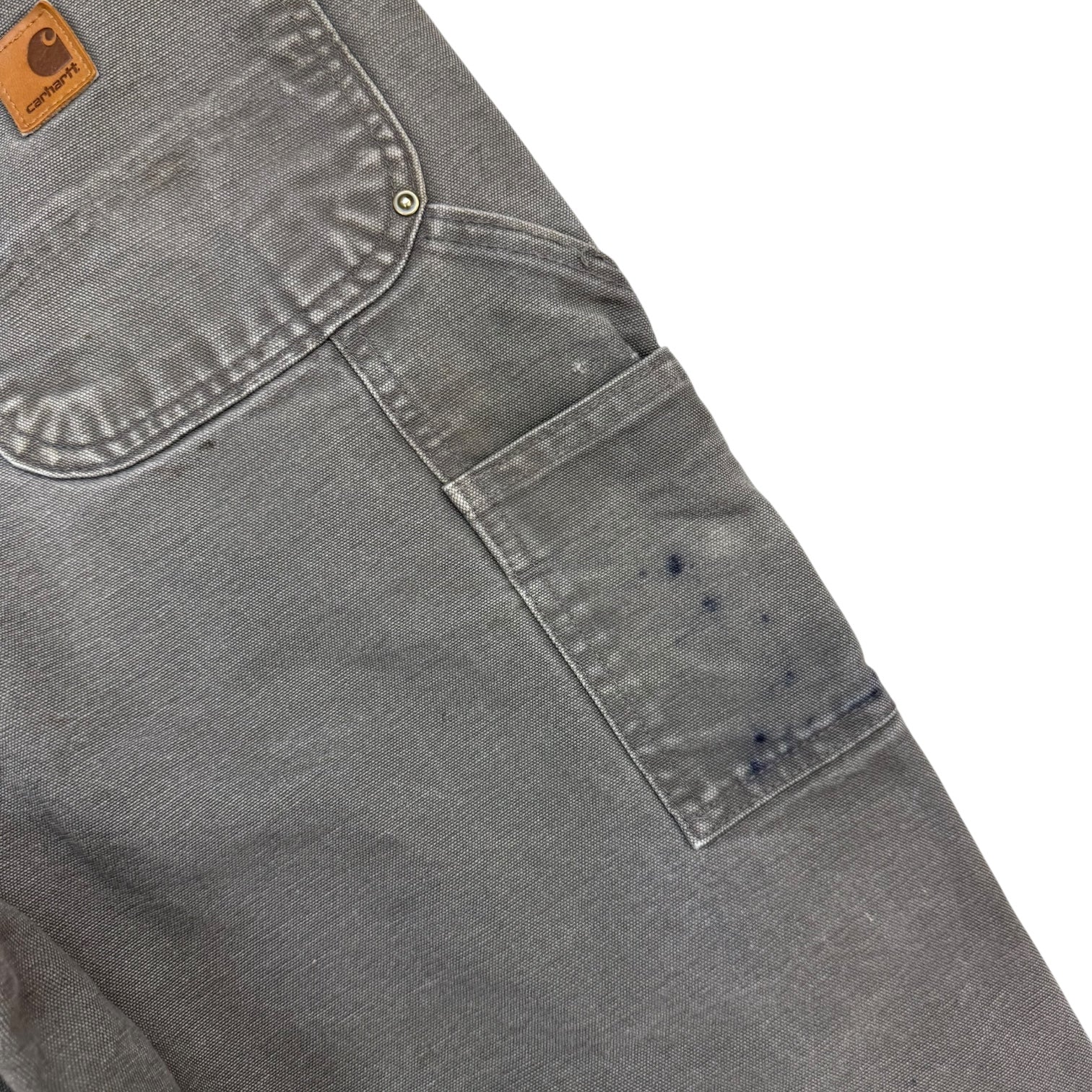 Vintage Carhartt Double Knee Pants Grey