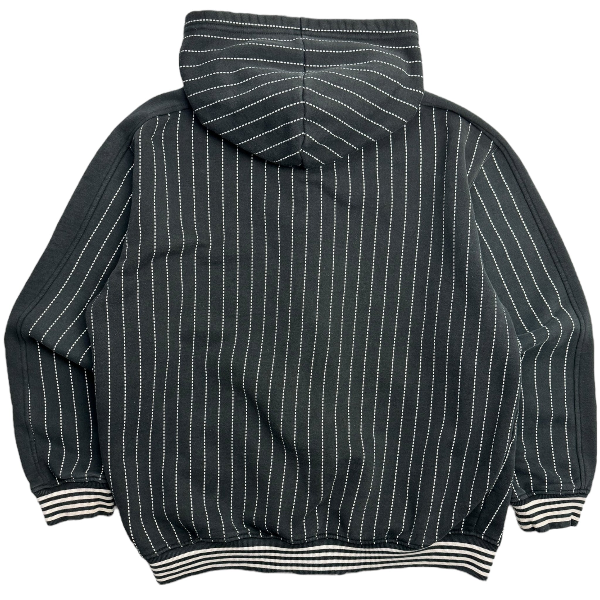 Y2K G-Unit Pinstripe Zip Hoodie