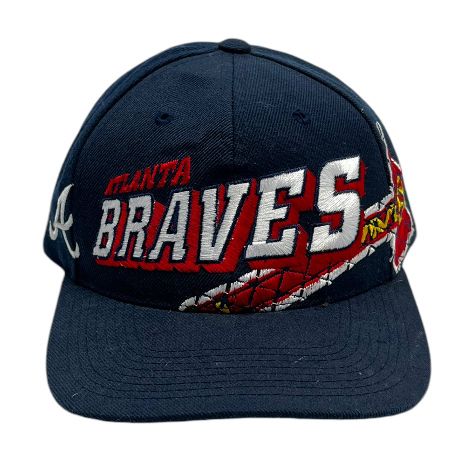 Vintage Atlanta Braves Sports Specialties Grid Hat