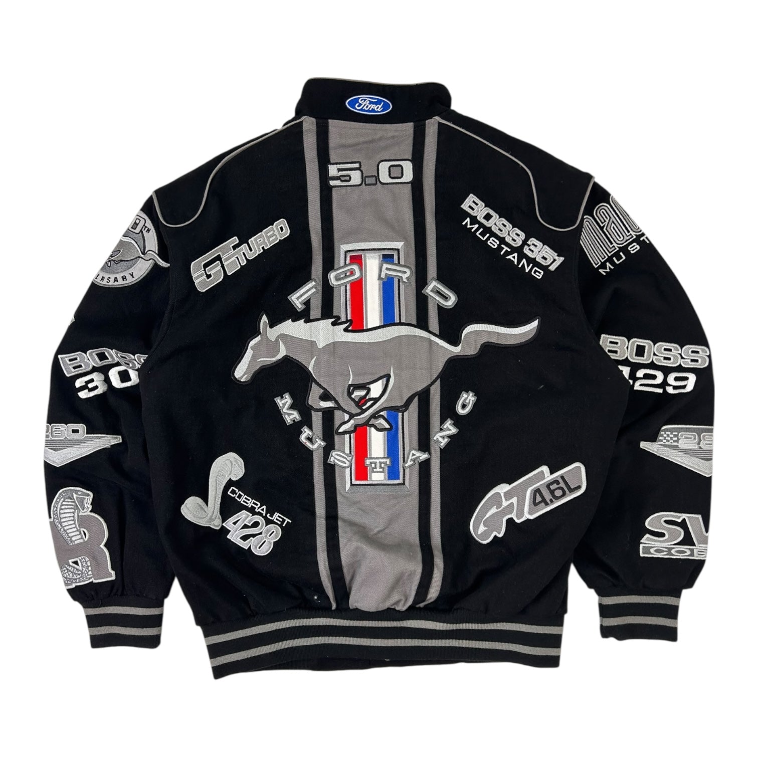 Vintage JH Design Ford Mustang Racing Jacket