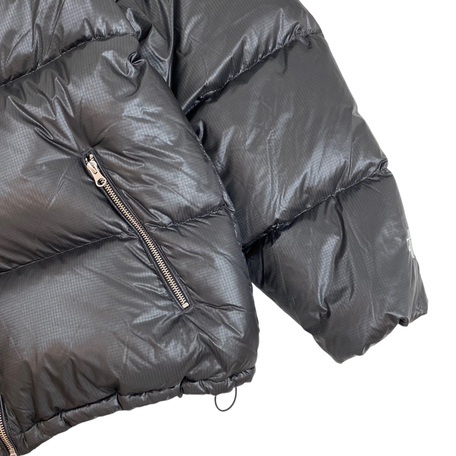 Stüssy Parachute Ripstop Down Puffer Jacket Charcoal